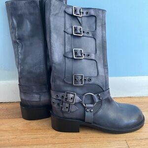 Moto Style Vintage Foundry Constance Boots